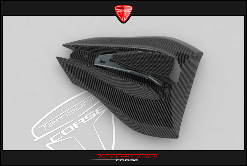 Tamburini Corse T1 Clear-Coated Carbon Single-Seat Tail with Bumper