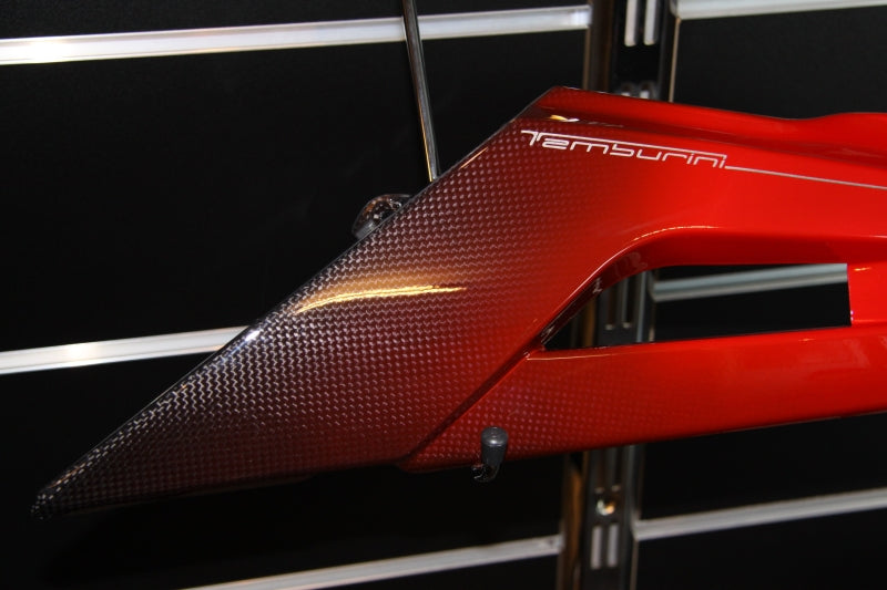 Tamburini Corse T1/T01 Red-Carbon Right Exhaust Tip