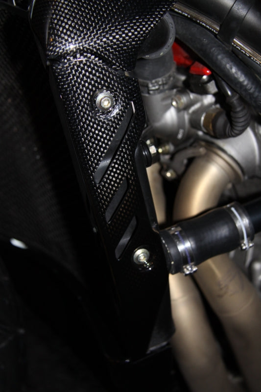 Tamburini Corse Clear-Coated Carbon Right and Left Side Radiator Cover Set