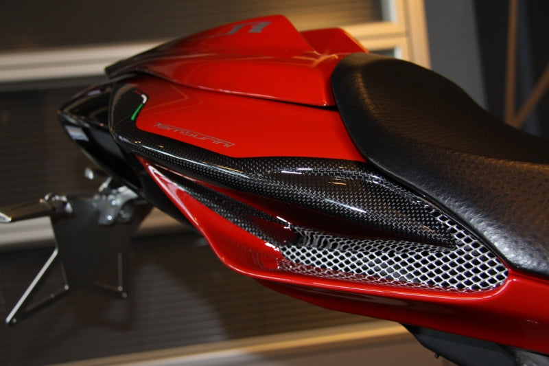 Tamburini Corse T1 Red-Carbon Right Under-Seat Side Panel