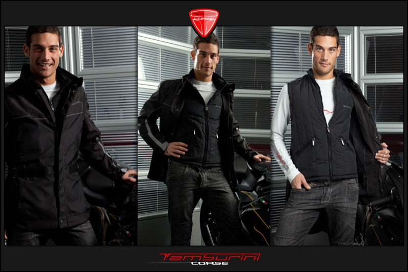Tamburini Corse Legend Touring Brown 3/4 Teck Jacket