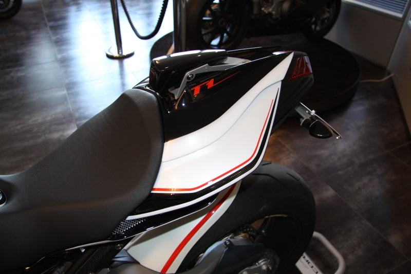 Tamburini Corse T1 Black-White Carbon Left Under-Seat Side Panel