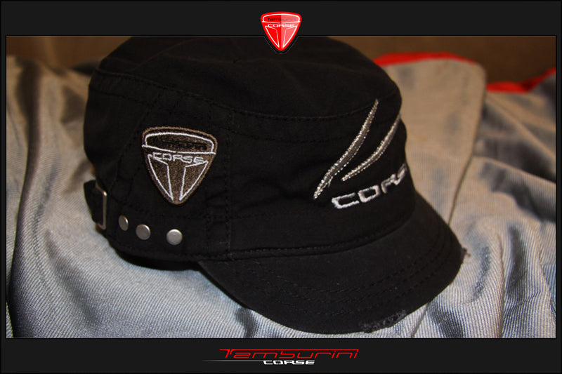Tamburini Corse Black Fashion Cap