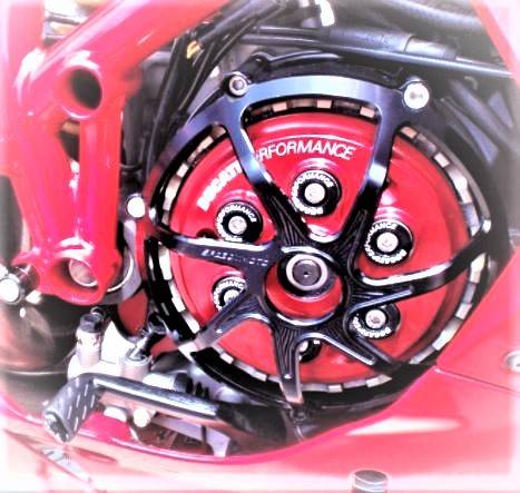 SpeedyMoto Ducati Dry Clutch Cover: 7 Spoke