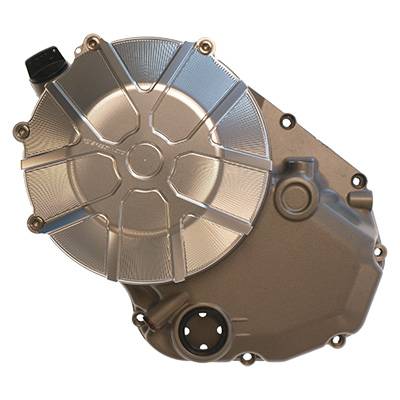 SpeedyMoto Billet Wet Clutch Cover: Ten Spoke
