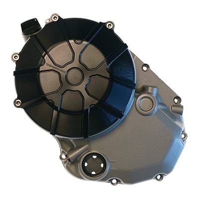 SpeedyMoto Billet Wet Clutch Cover: Ten Spoke