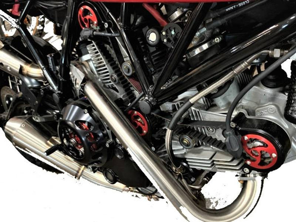 SpeedyMoto Leggero Belt Covers: Ducati 2V Dual Spark