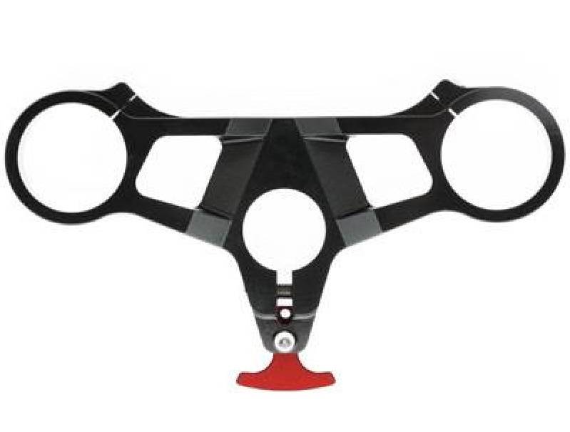 SpeedyMoto SBK Top Triple Clamp: 848/1098/1198 [Offers up to 20mm (~3/4") of added height to the stock clip-ons]