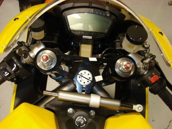 SpeedyMoto SBK Top Triple Clamp: 848/1098/1198 [Offers up to 20mm (~3/4") of added height to the stock clip-ons]