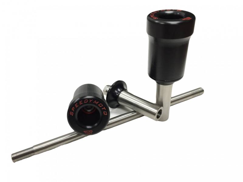 SpeedyMoto Through the Body Frame Sliders: Diavel