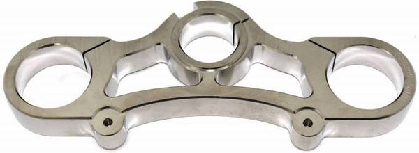 SpeedyMoto LIMITED NICKEL 50mm Top Triple : Monster -w/o Risers