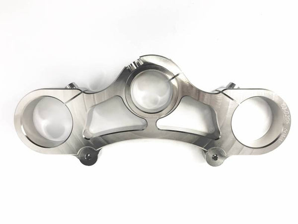 SpeedyMoto LIMITED NICKEL 50mm Top Triple : Monster -w/o Risers