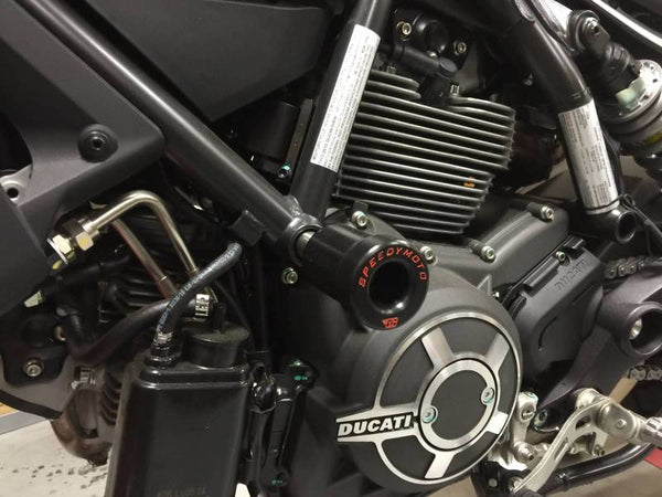 SpeedyMoto Frame Sliders: Ducati Scrambler, Monster 797