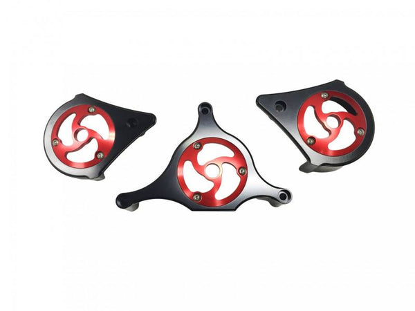 SpeedyMoto Leggero Belt Covers: Ducati Scrambler, Hypermotard, Monster 696-796-1100 EVO