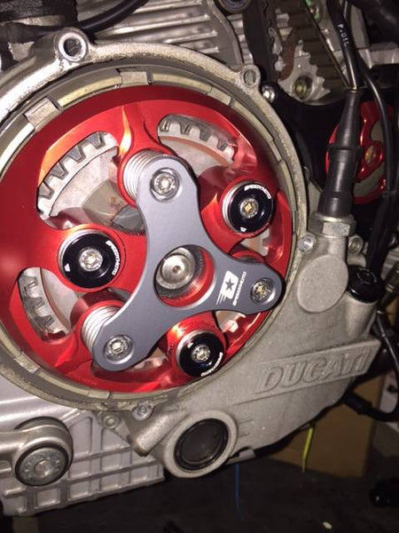 SpeedyMoto Ghidorah Ducati Dry Clutch Pressure Plate And Cerberus Clutch Spring Keeper kit
