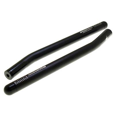 SpeedyMoto OMNI Replacement Angled Bars [Pair]: Black