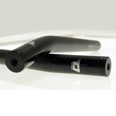 SpeedyMoto OMNI Replacement Angled Bars [Pair]: Black