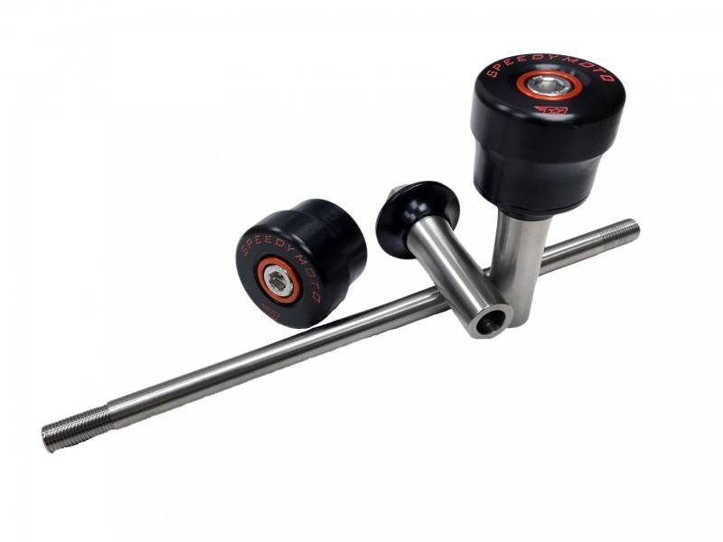 SpeedyMoto Underbody Frame Sliders: Ducati 848-1098, 998, 749-999, Streetfighter 848-1098