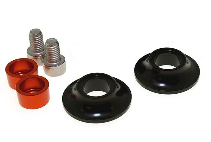 SpeedyMoto Replacement Frame Slider Washers, Spacers & Bolts Kit