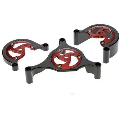 SpeedyMoto Leggero Belt Cover Replacement Domes Dual Plug [Set of 3 Domes without Bases]