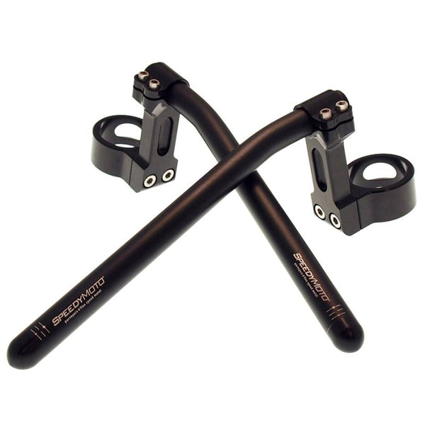 SpeedyMoto Tall Boy 50mm Clip-ons w/ 2 in Rise