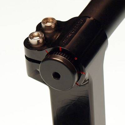 SpeedyMoto Tall Boy 50mm Clip-ons w/ 2 in Rise