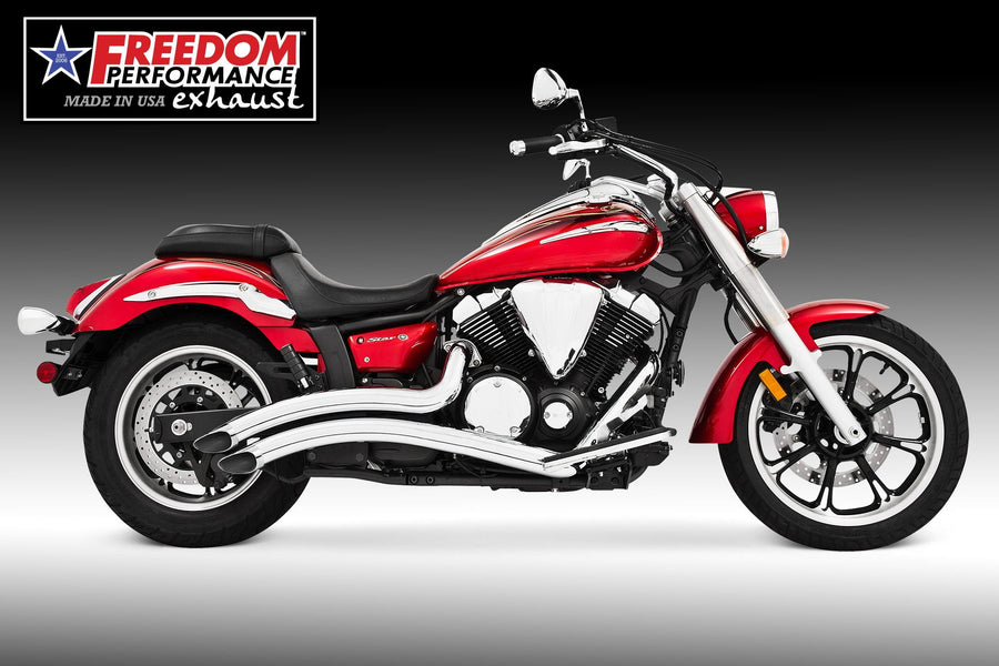Freedom Performance (BLOW OUT) YAMAHA V-STAR 950 SCALLOP CUT SHARP CURVE RADIUS 2007-2020