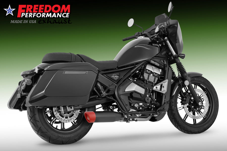 Freedom Performance MOTO MORINI CALIBRO 700-BAGGER 4" SINGLE SLIP-ON 2025-PRESENT BUNDLE