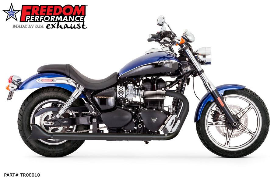 Freedom Performance (BLOW OUT) TRIUMPH AMERICA & SPEEDMASTER 2013-2017 W/ SHARKTAIL 2.5" SLIP-ONS