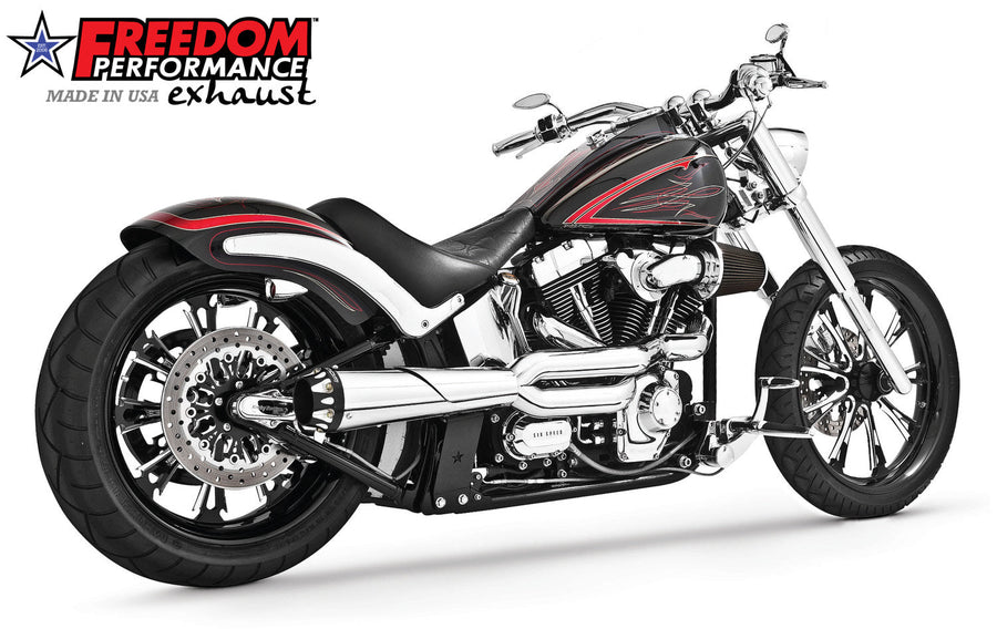 Freedom Performance (BLOW OUT) HARLEY SOFTAIL 2-INTO-1 "HIGH" 2008-2017 ROCKER & BREAKOUT