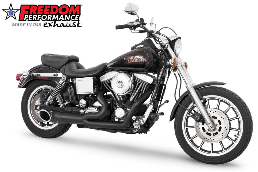 Freedom Performance (BLOW OUT) HARLEY DYNA 2-INTO-1 TURNOUT/SIDEDUMP 1991-2005