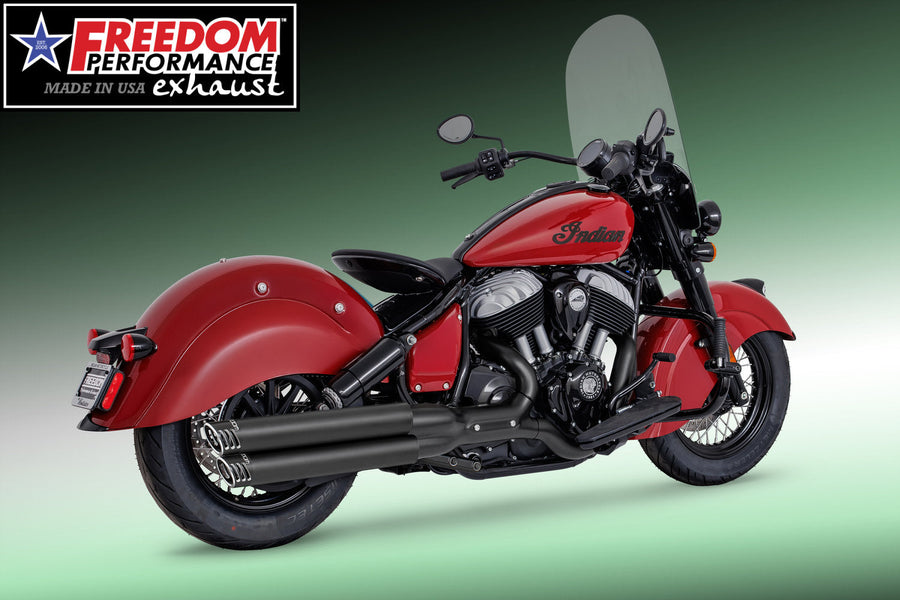 Freedom Performance (PREORDER) 2026 INDIAN CHIEF VINTAGE 3.25" SLIP-ONS BUNDLE