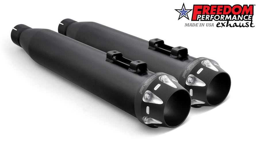 Freedom Performance HARLEY TOURING 4" SLIP-ONS WITH 4.5" END-CAP Bundle