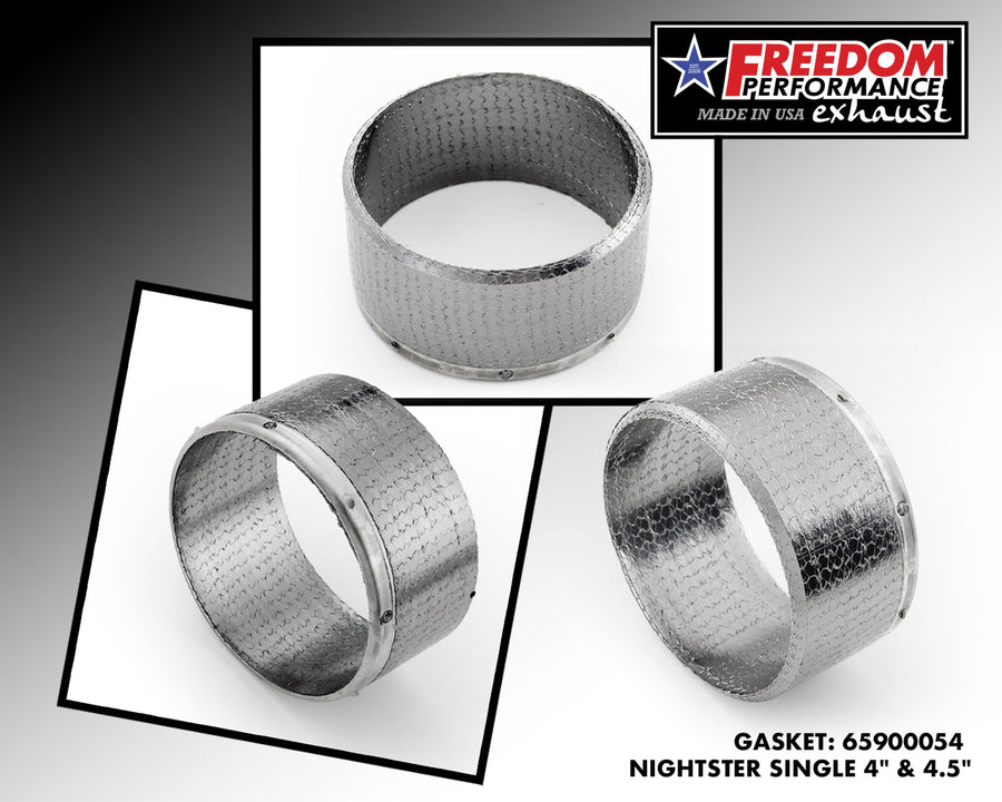 Freedom Performance Nightster Single 4" & 4.5" Gasket: 65900054 (SPECIAL ORDER)