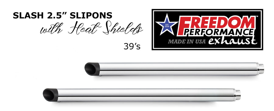 Freedom Performance HARLEY FREE WHEELER SLASH 2.5" SLIP-ONS BUNDLE
