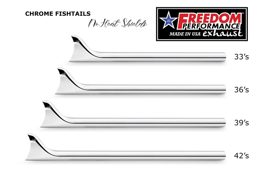 Freedom Performance HARLEY TOURING FISHTAILS 1.875" SLIP-ONS Check Description for Fitments bundle