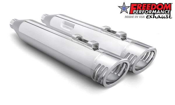Freedom Performance HARLEY FREE WHEELER SHARKTAIL & RACING 4" SLIP-ONS Bundle