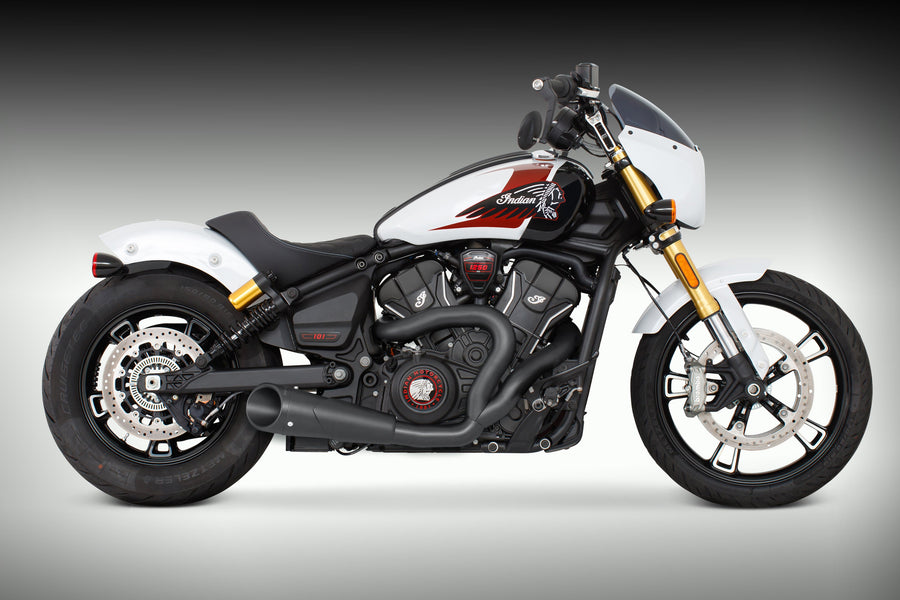 Freedom Performance INDIAN 2025-PRESENT SCOUT 101-CLASSIC-SUPER-SPORT-BOBBER 4.5" 2 INTO 1 SHORTY BUNDLE