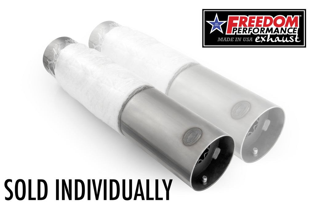 Freedom Performance FPE 4" SINGLE BAFFLE FOR V-ROD SLIP-ONS (SPECIAL ORDER)