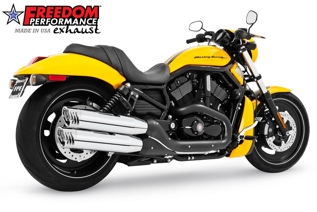 Freedom Performance HARLEY V-ROD 4" SLIP-ONS 2011-2017 BUNDLE