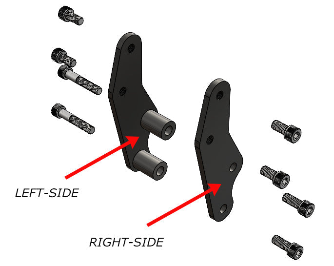 Freedom Performance INDIAN SCOUT 2014-PRESENT PEG RE-LOCATOR BRACKET