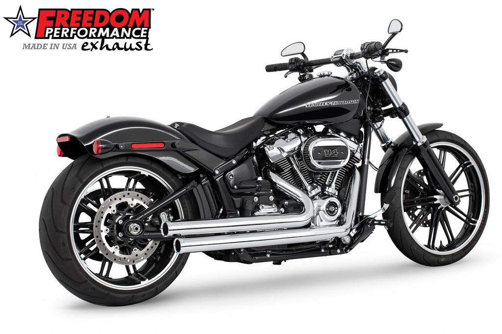 Freedom Performance HARLEY M8 SOFTAIL INDEPENDENCE STAGGERED DUALS 2018-PRESENT