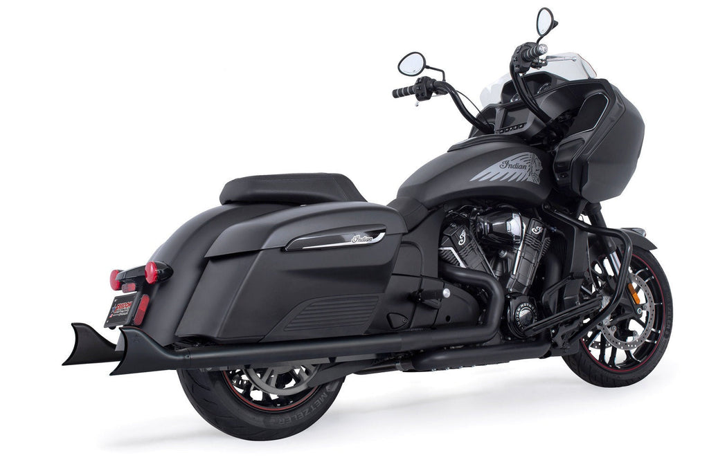 Freedom Performance INDIAN CHALLENGER/PURSUIT/ELITE 2.5" SHARKTAIL SLIP-ONS 2020-PRESENT Fits FREEDOM HEADERS Only