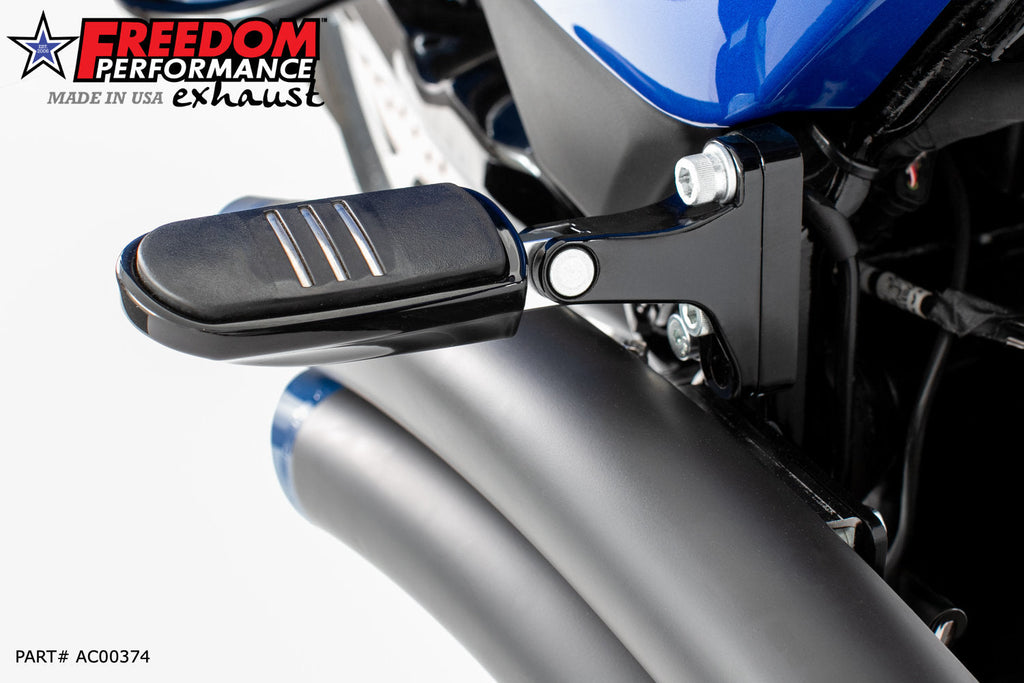 Freedom Performance HARLEY TOURING PEG RE-LOCATOR BRACKET ACCESSORIES 1995-PRESENT (SPECIAL ORDER)