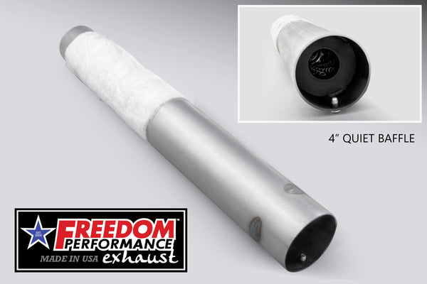 Freedom Performance FPE 4" & 4.5" SLIPONS BMW AC00256 SINGLE BAFFLE (SPECIAL ORDER)