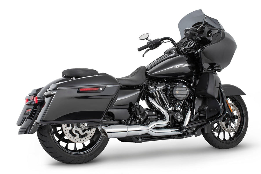 Freedom Performance HARLEY TOURING 4.5" 2 STEPPED SHORT UNION 2-INTO-1 RIGHT-SIDE ONLY 2017-PRESENT BUNDLE