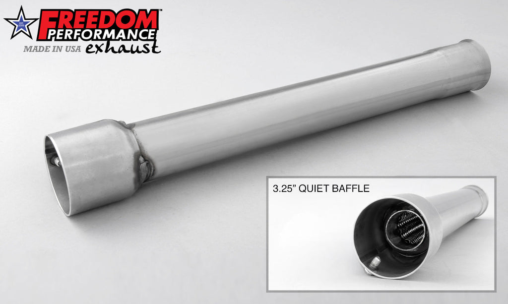 Freedom Performance FPE 3.25" SLIP-ONS SINGLE BAFFLE