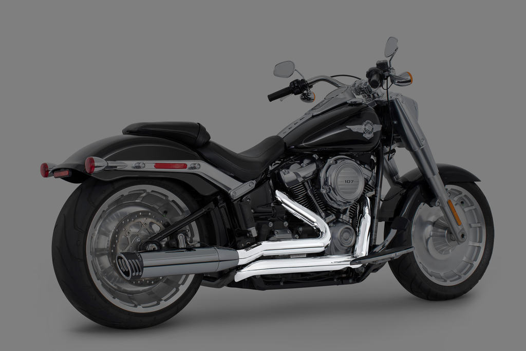 Freedom Performance HARLEY SOFTAIL RIGHT SIDE TUCK & UNDER TRUE-DUAL HEADERS ONLY (M8 SOFTAILS ONLY)