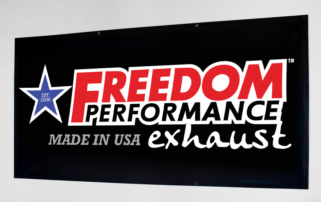 Freedom Performance FPE 6'x3' CLASSIC LOGO VINYL BANNER - ACCESSORIES