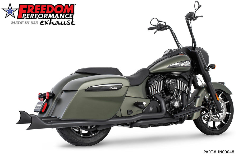 Freedom Performance INDIAN CHIEFTAIN / ROADMASTER / SPRINGFIELD / ELITE 2.5" SHARKTAIL  COMPLETE SYSTEM 2014-PRESENT (SPECIAL ORDER)